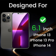 Sichtschutz für iPhone 14 Pro 6,1 Zoll 2 Stück 9H Härte