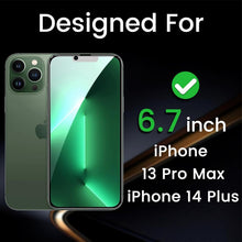 2er Pack iPhone 14 Plus/ 13 Pro Max Sichtschutz Folie 9H