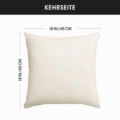 Oster Kissenbezüge 4er Set - Hasen, Blumen & Eier 45x45 cm
