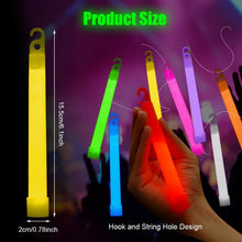 25 Premium Leuchtstäbe gemischte Farben Glow in the Dark