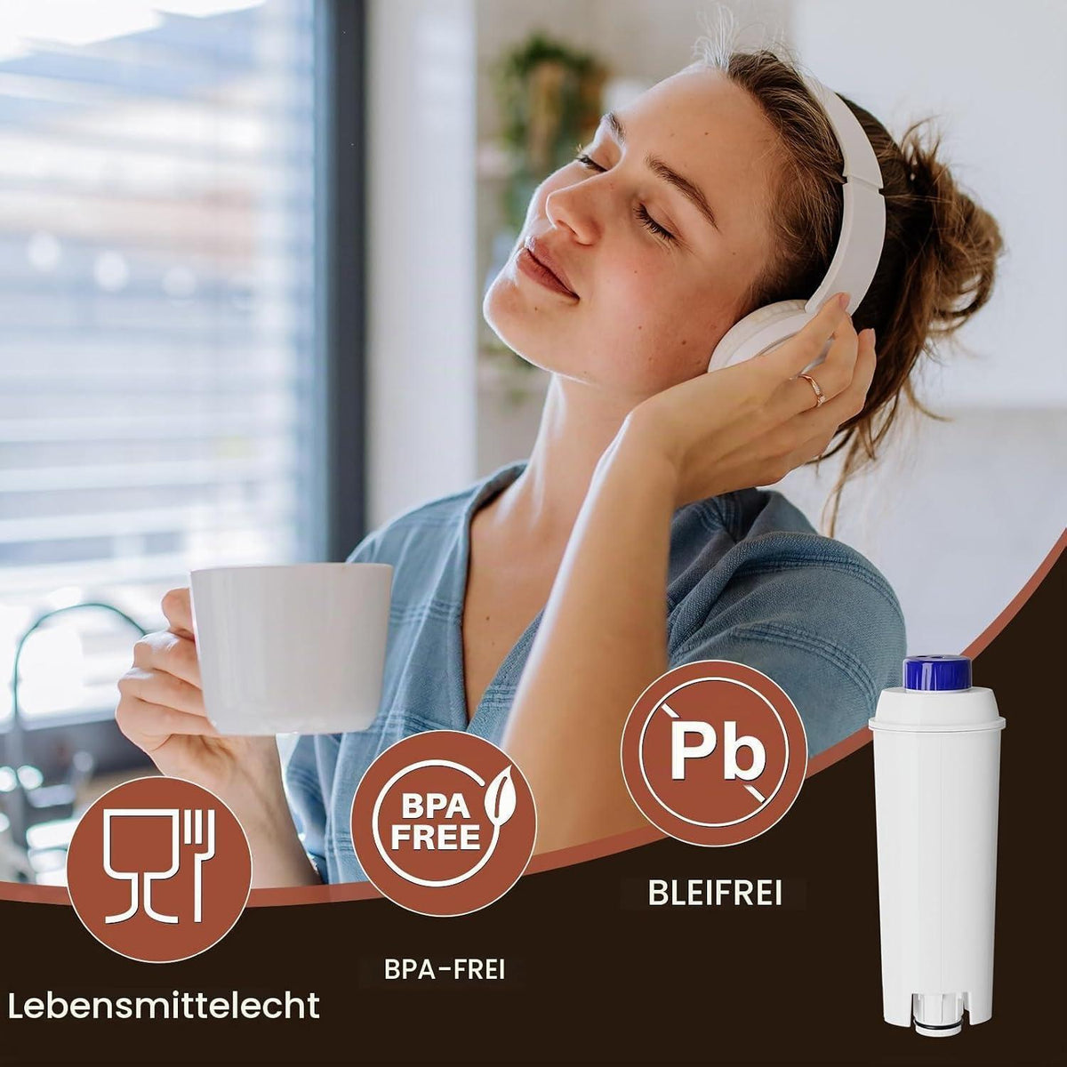 Wasserfilter für DeLonghi Kaffeevollautomaten