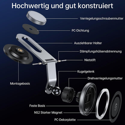 MagSafe Autohalterung Magnetische Handyhalterung für iPhone