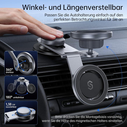 MagSafe Autohalterung Magnetische Handyhalterung für iPhone
