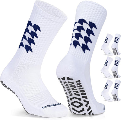 Rutschfeste Fußballsocken Sportsocken Grip Socken für Basketball Yoga