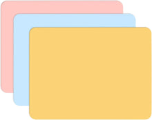 Silikon Bastelunterlage Set 40x30cm 3er Pack Kinder DIY Handwerk