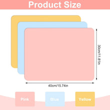 3er Set Silikon Bastelunterlage Kinder 40x30cm - Rutschfeste