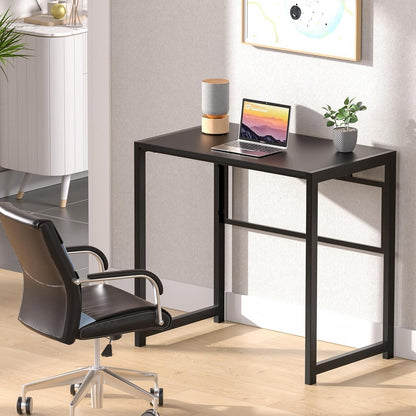 Klappbarer Schreibtisch 80 x 48 cm Stabil und platzsparend