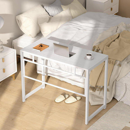 Klappbarer Schreibtisch 100x48 cm, Keine Montage, Home