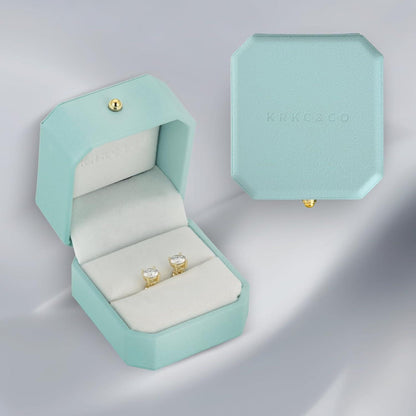 Moissanite Ohrringe Silber 925 Damen 0,6-3 Karat VVS1 D Ohrstecker