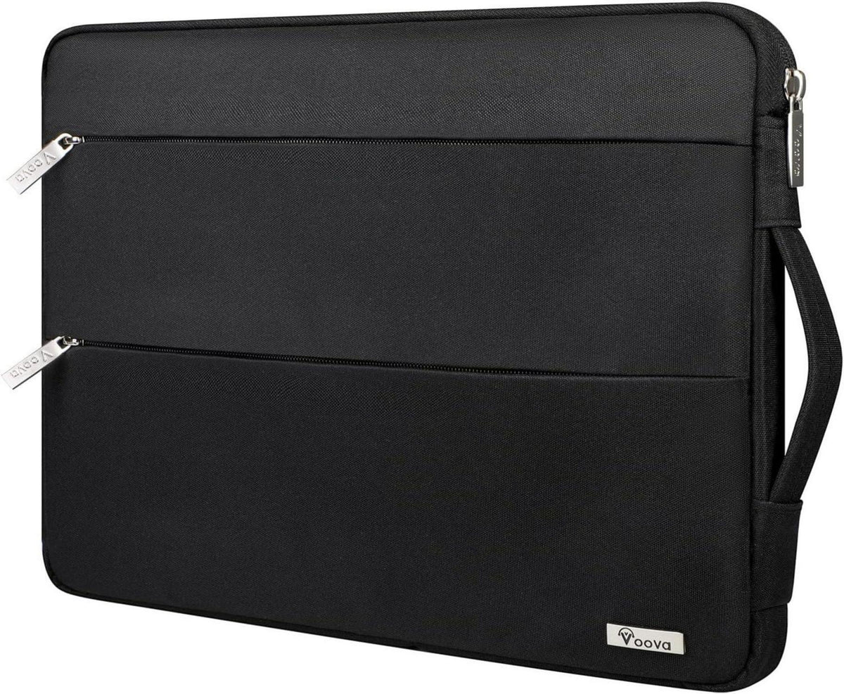 Laptophülle 15,6 16 Zoll Laptop Hülle Sleeve Schwarz VOVA