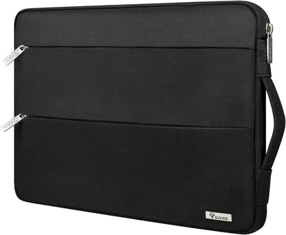 Laptophülle 15,6 16 Zoll Laptop Hülle Sleeve Schwarz VOVA
