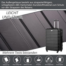 COOLIFE Koffer Set 2tlg. (S+M) – Hartschale Rot mit TSA-Schloss