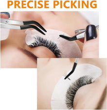 Präzisionspinzette Set 4PCS Edelstahl Pinzetten Gummispitzen