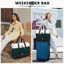 Reisetasche Damen Weekender Handgepäck Tasche mit