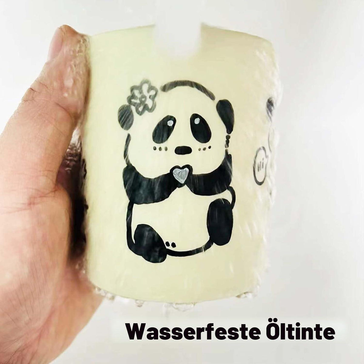 Lackmarker Weiß 5er Set – Wasserfest für Reifen, Holz & mehr