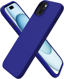 iPhone 15 Plus Hülle Silikon flüssig, Kratzfest & stoßfest 6,7 Zoll