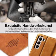 Handyhülle für Samsung S24 Plus Leder Flip Wallet mit