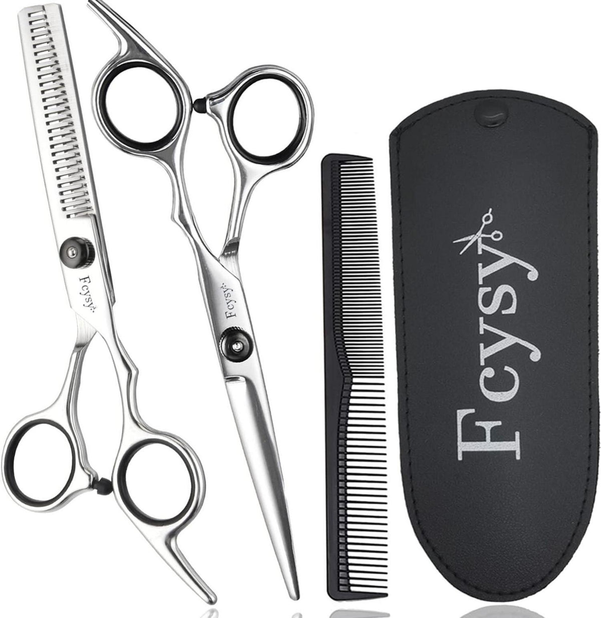 Professionelle Haarschere Effilierschere Set Friseur