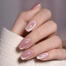 Cat Eye Nägel Zum Aufkleben – Pink French Press on Nails