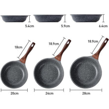 24cm Induktion Bratpfanne mit Granit Antihaftbeschichtung