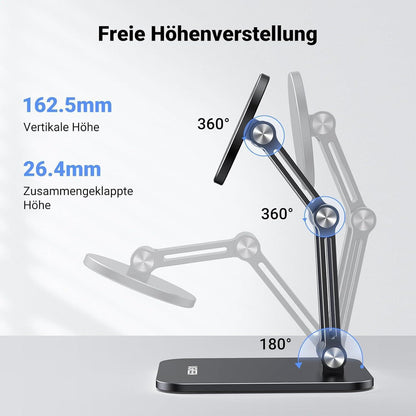 Magnetischer Handy Ständer – Faltbar & Verstellbar für iPhone & Android