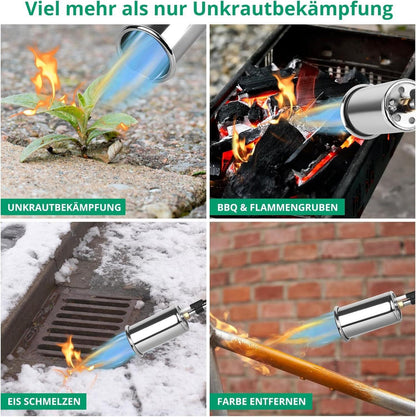 Hochleistungs-Propan Unkrautbrenner 800.000 BTU Garten Bedachung