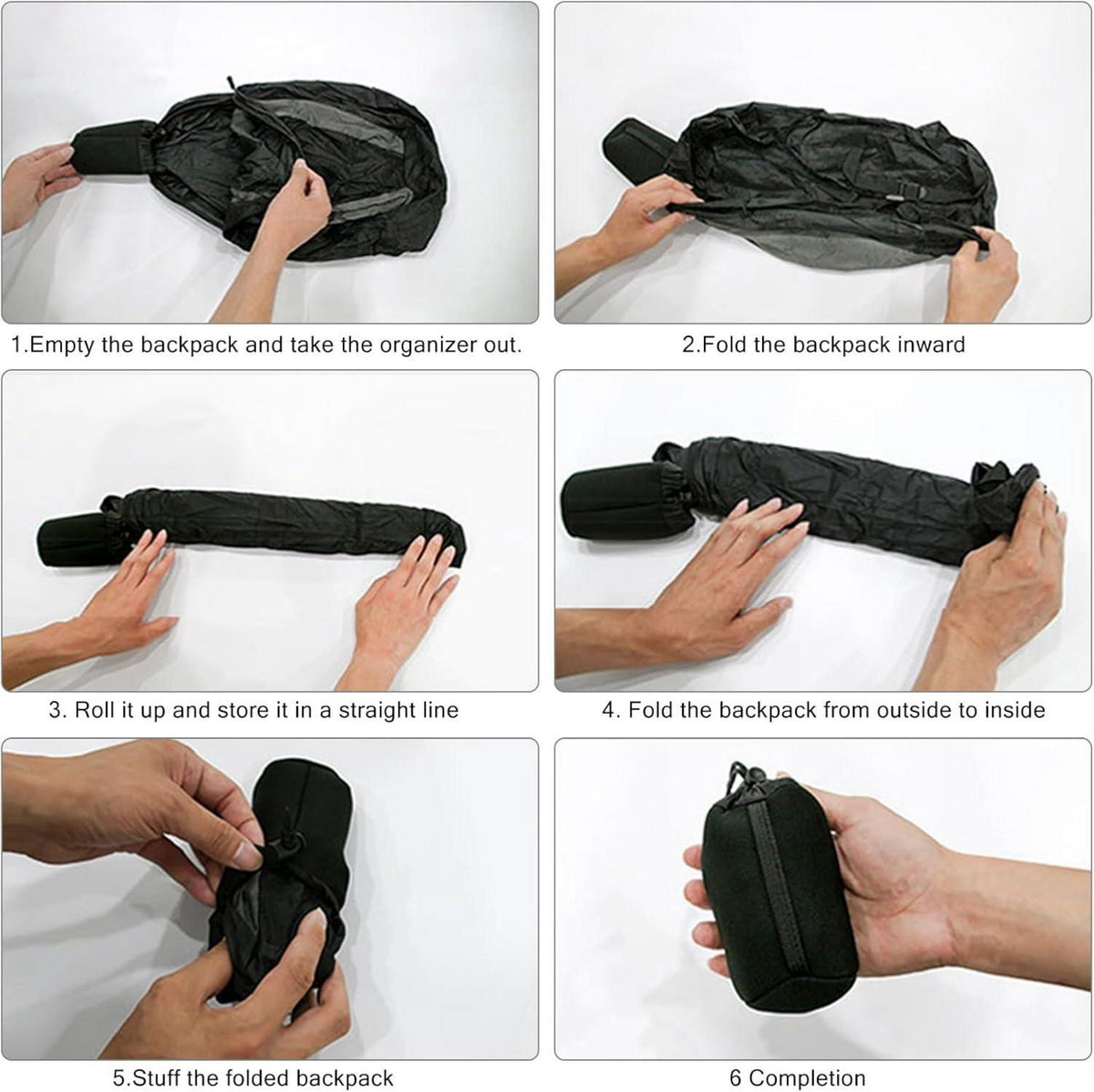 Motorradhelm Tasche Groß Kapazität Helm Rucksack faltbarer Sportrucksack