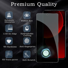 2 Stück Xiaomi 13T Pro/13T Sichtschutz Glasfolie 9H Hardness