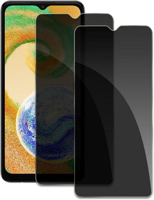 2er Pack Samsung Galaxy A04s Sichtschutzfolie 9H HD Blickschutzfolie