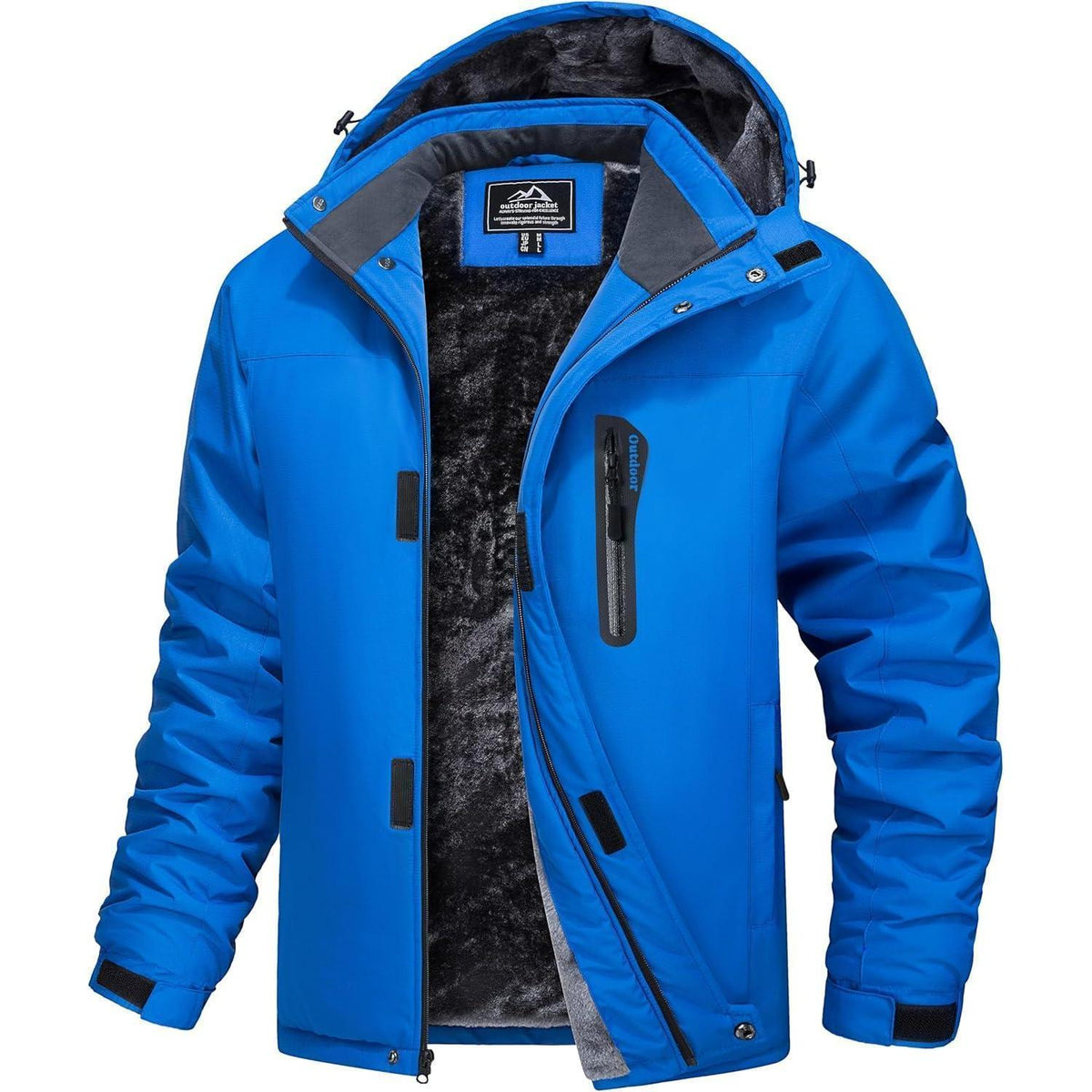 Herren Skijacke Wasserdicht & Warm – Blau