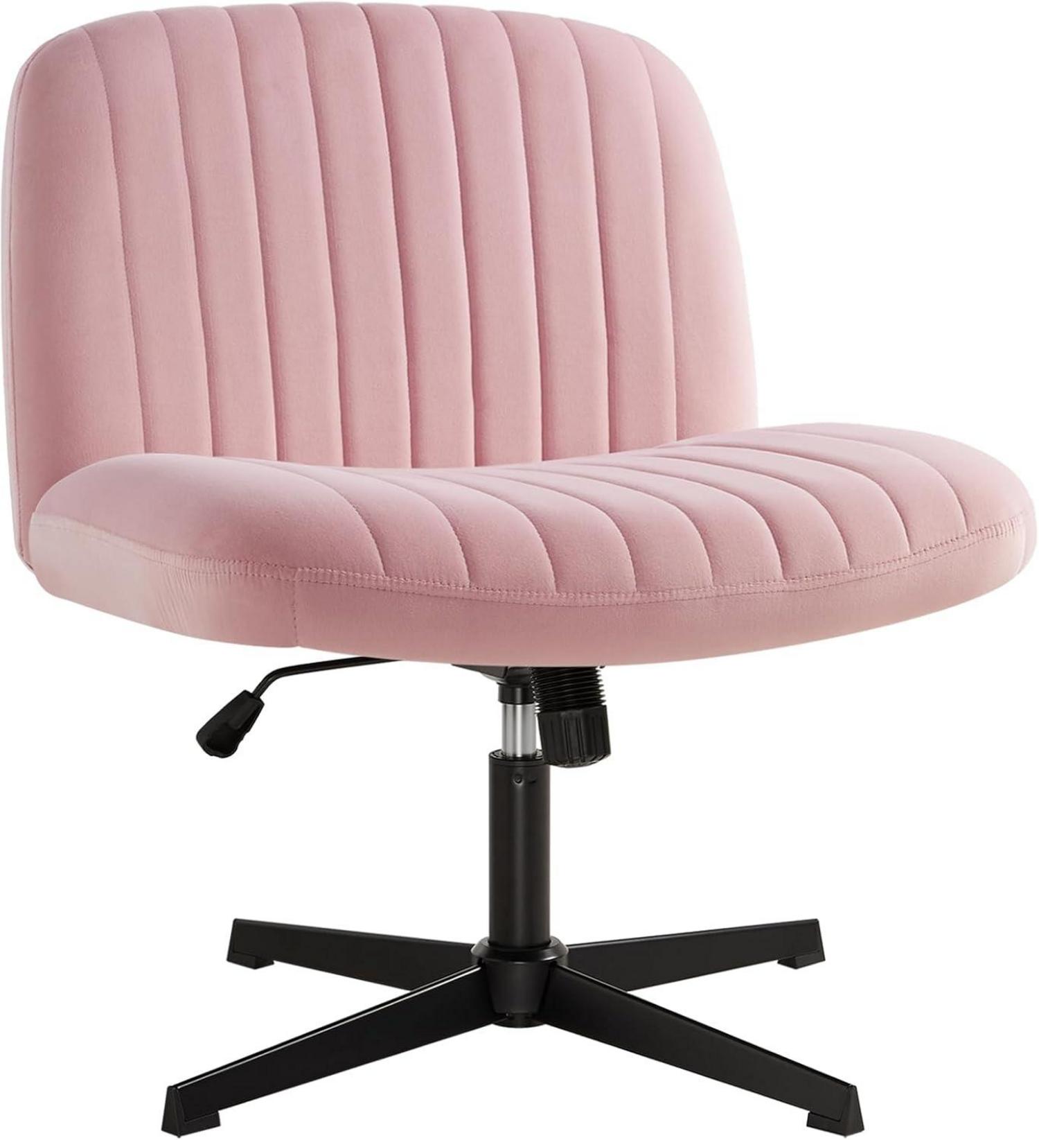 Ergonomischer Bürostuhl samtgepolstert höhenverstellbar