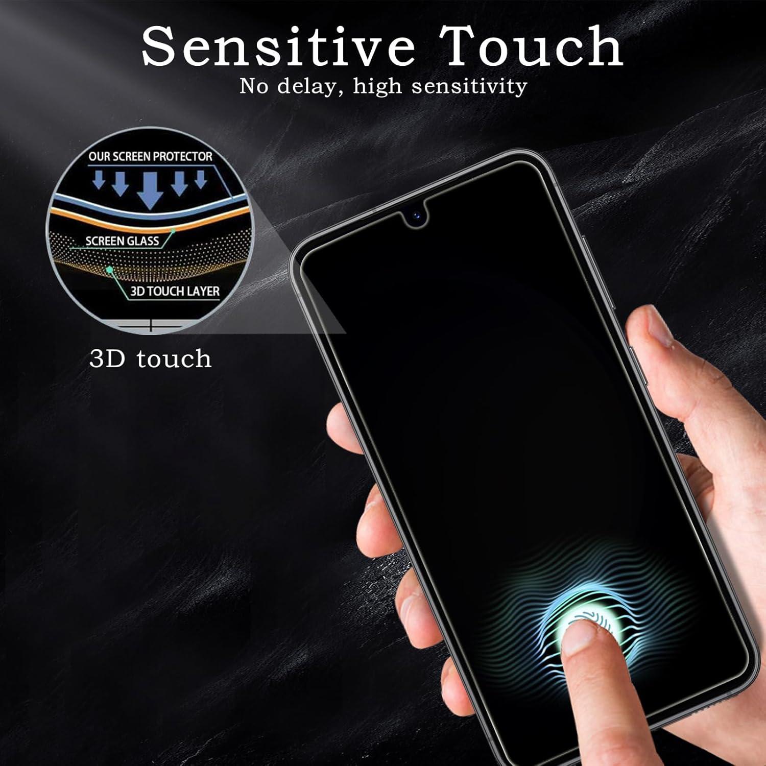 Sichtschutz Samsung Galaxy S23 Schutzfolie Kameraschutz 2er Set