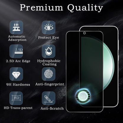 Sichtschutz Samsung Galaxy S23 FE 2 Stück Folie 9H HD
