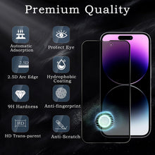 2er Pack iPhone 14 Pro Max Sichtschutz & Kameraschutz Folie