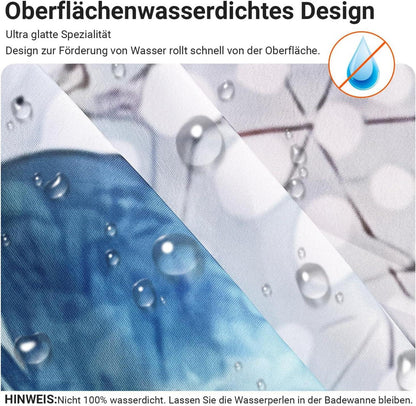 Duschvorhang Meeresschildkröte 180x200cm Antischimmel