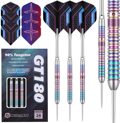 Dartpfeile 90% Tungsten 3 Stück 16-28g Metallspitze Wolfram Stahl