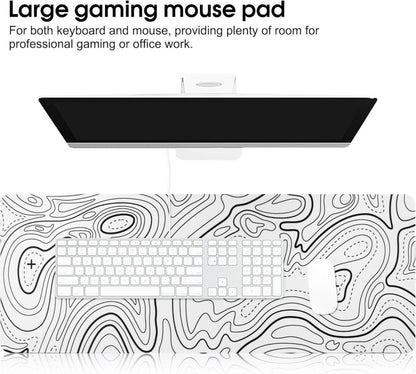 HoYiXi Mauspad XXL 600x300x3mm Gaming Mausmatte Anti Rutsch