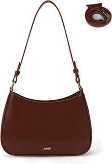 Elegante Damen Handtasche Crossbody Umhängetasche PU Leder Schwarz