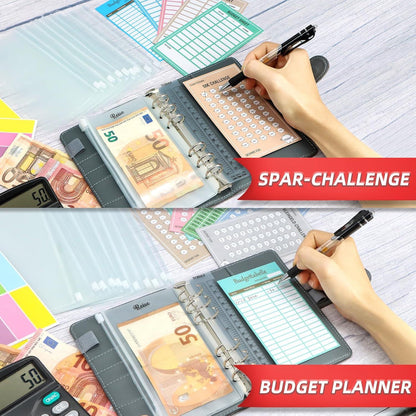 Budget Planner Deutsch Startset mit 8 Sparchallenges - Finanzplaner