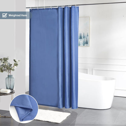 Furlinic Textil Duschvorhang Anti-schimmel Waschbar Polyester 120x200cm