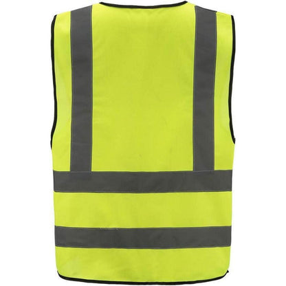Sicherheitsweste reflektierend, 12 Farben, 4XL-5XL