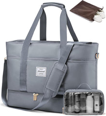 Damen Reisetasche Wasserdicht Weekender mit Schuhfach