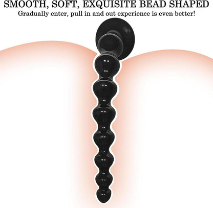 Analkette mit 8 Anal Beads aus medizinischem Silikon