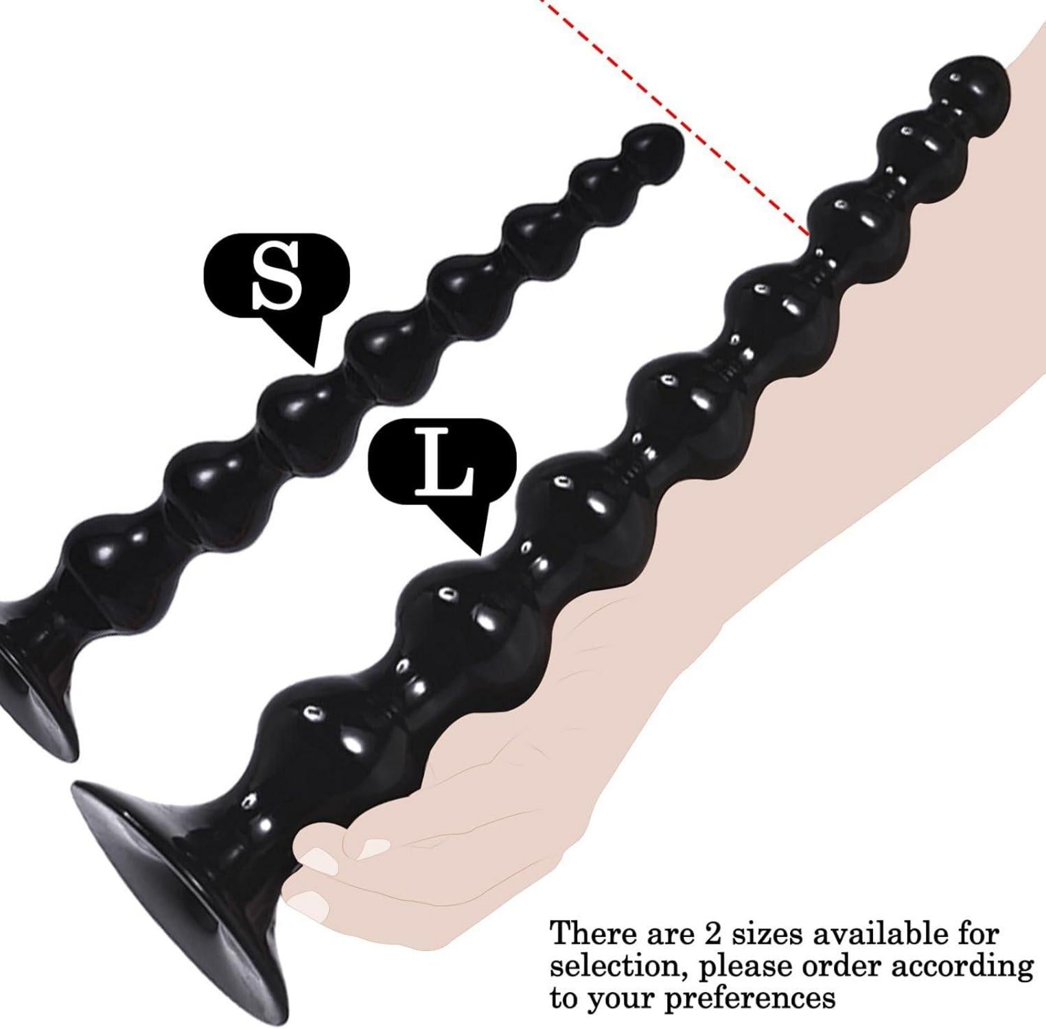 Analkugeln Anal Beads Anal Dildo Saugnapf 250mm Silikon Butt Plug
