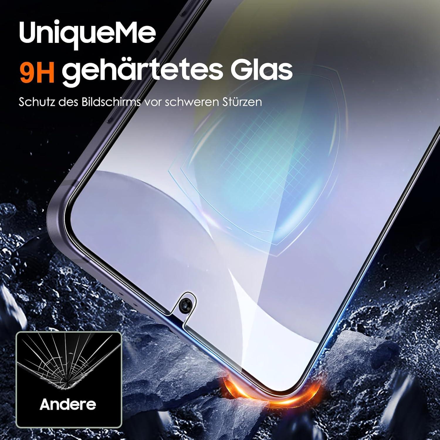 Schutzfolie Samsung Galaxy S24 Panzer Glas 9H Displayschutz