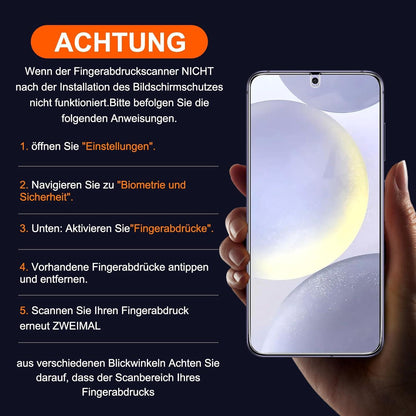 Schutzfolie Samsung Galaxy S24 Panzer 9H Glas Kameraschutz 4er Set