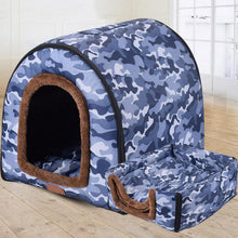 Luxuriöse Hundehütte XXL – Warmes, Waschbares Hundebett Iglu