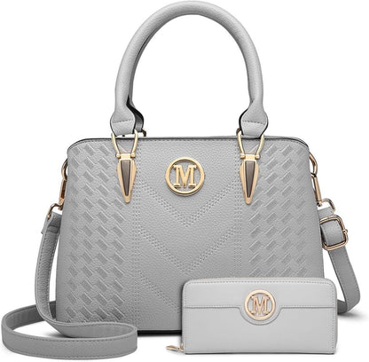 Moderne Damen Handtasche PU Leder Vintage Design