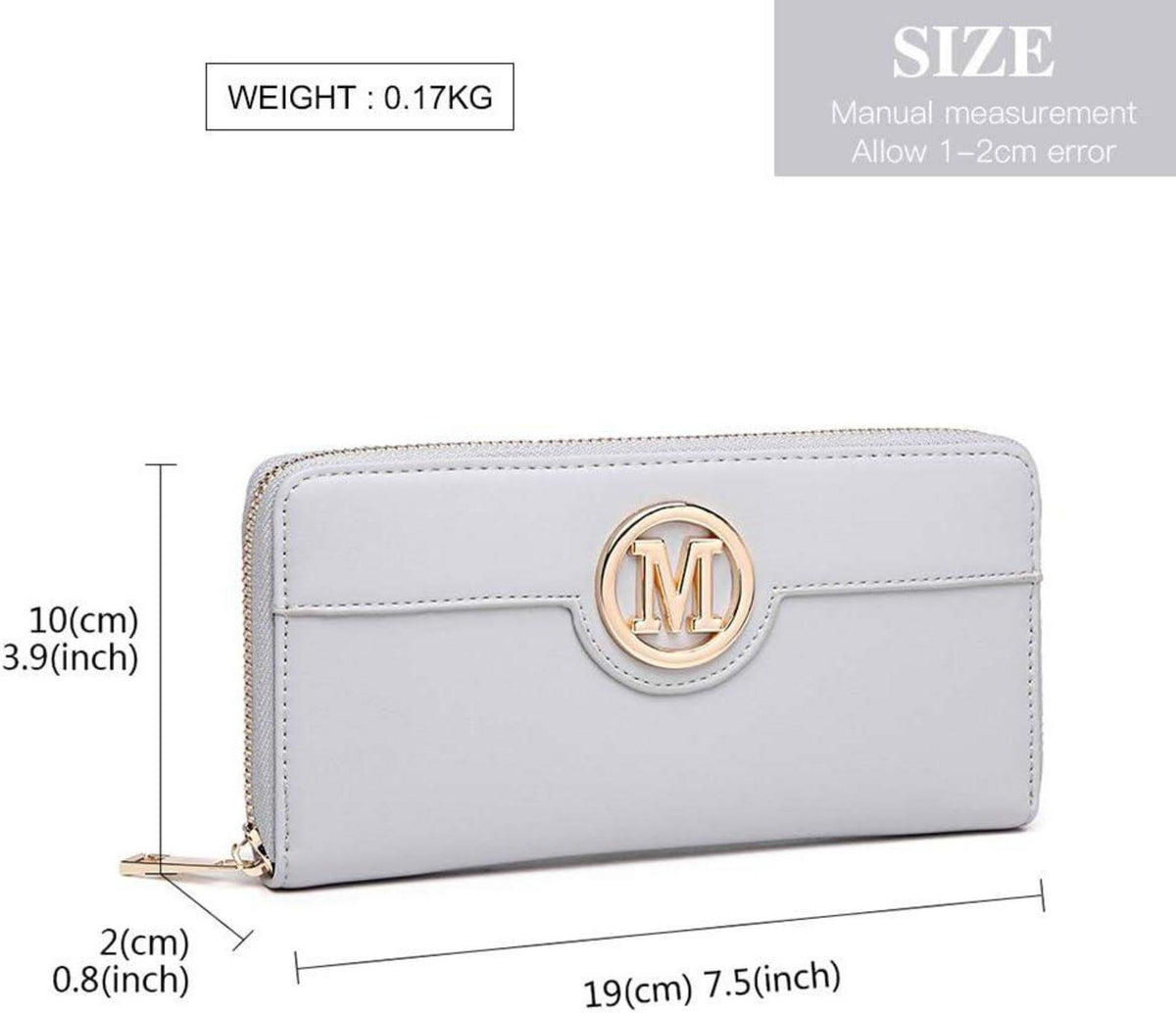 Damen Handtasche Mittelgroß PU-Leder Tragetasche Goldfarbene Hardware