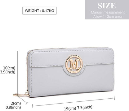 Damen Handtasche Mittelgroß PU-Leder Tragetasche Goldfarbene Hardware
